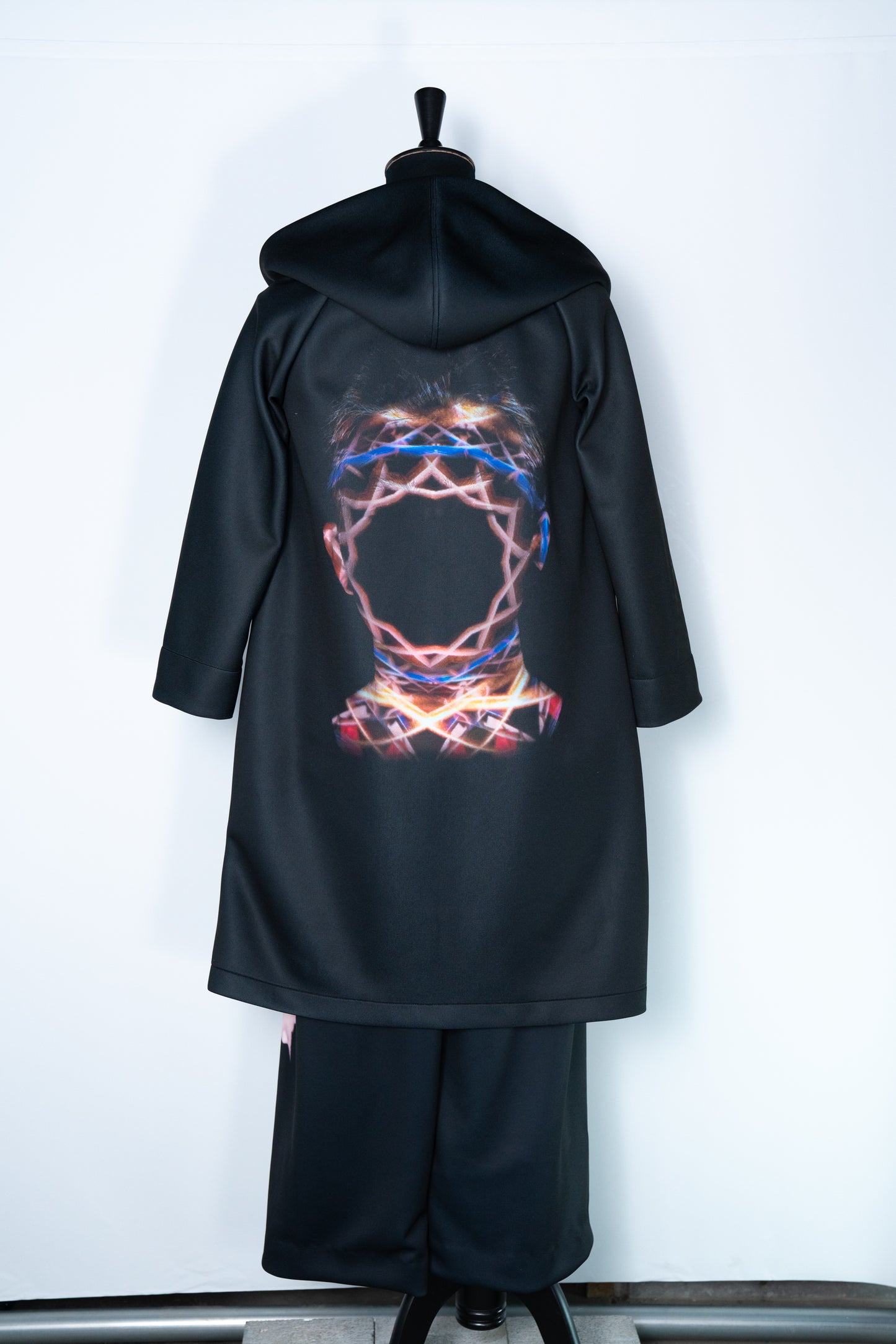 Flower Hooded Coat