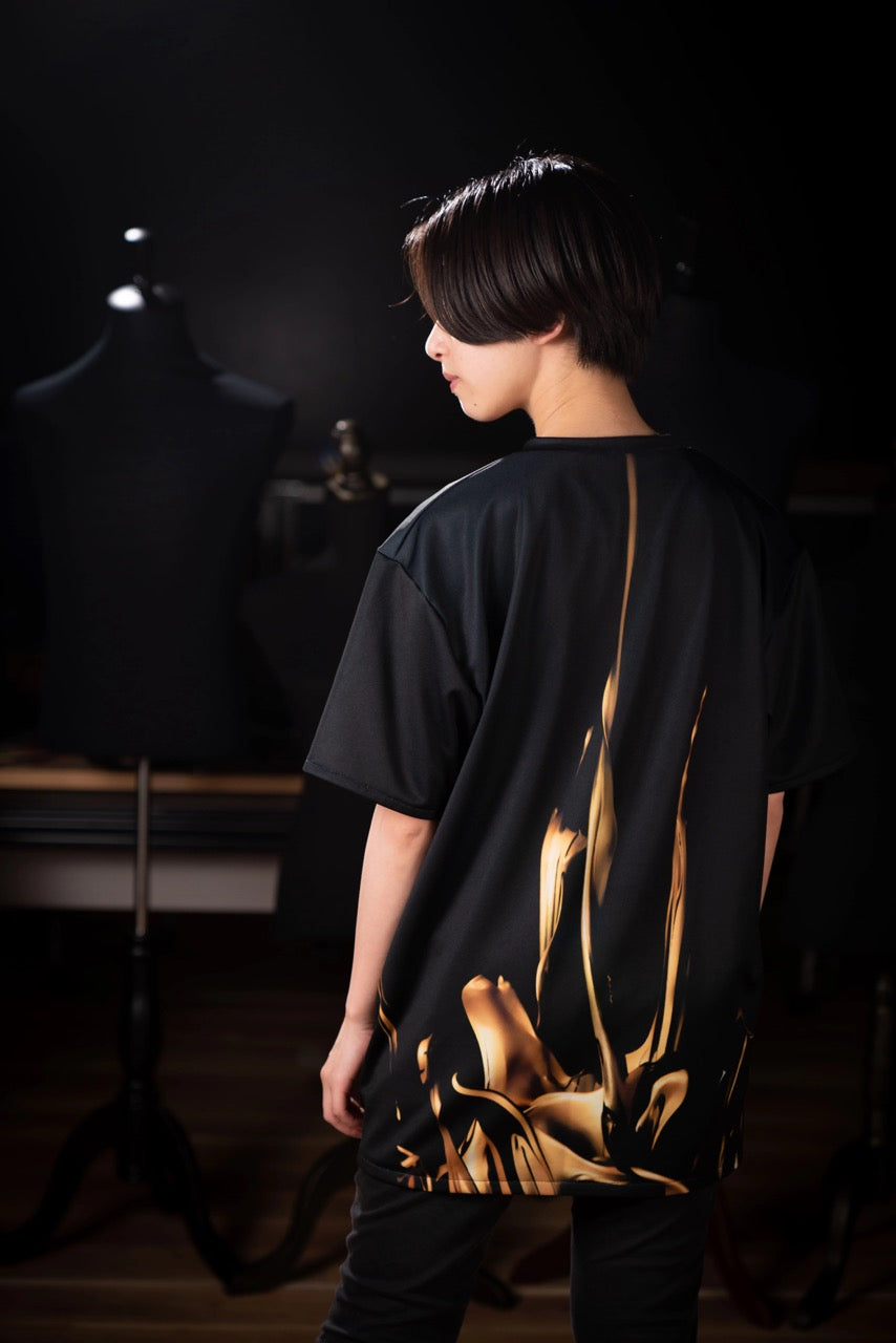 Sound of Ikebana Art Shirt B-33 (WTR-8)