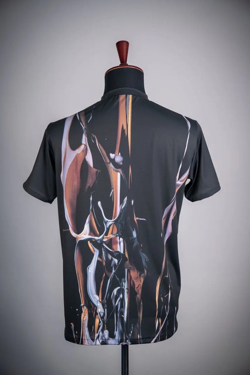 Sound of Ikebana Art Shirt B-30 (AUT-9)