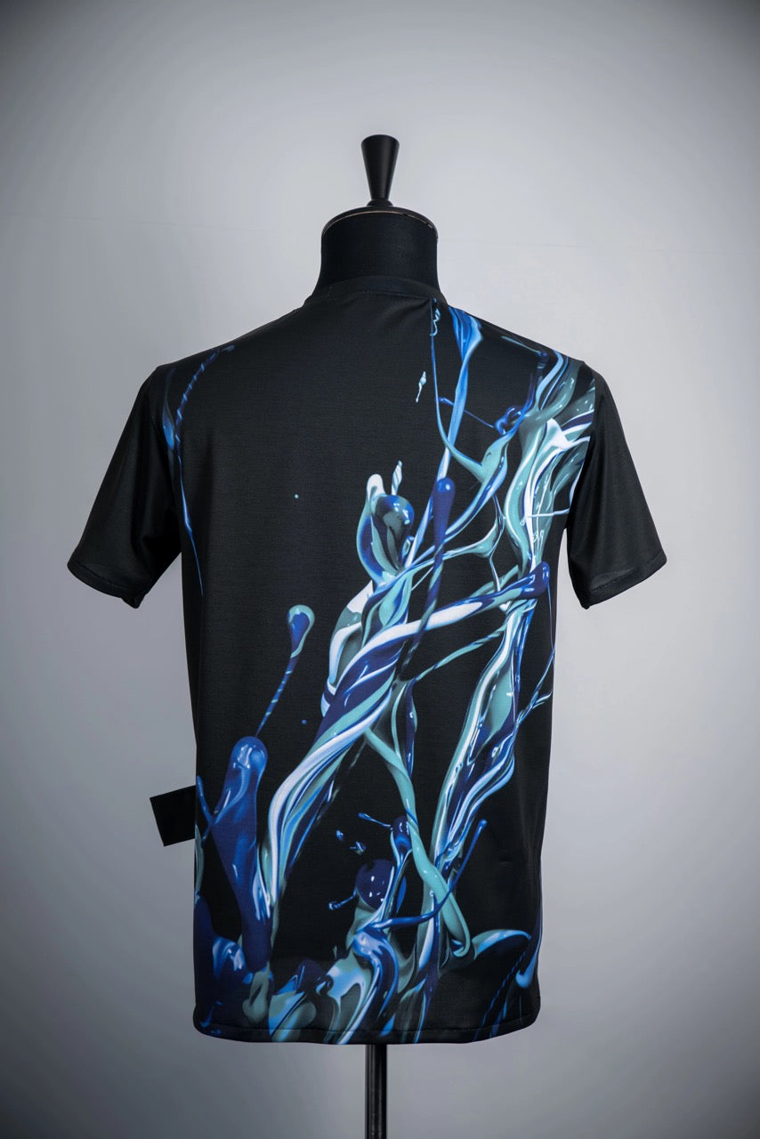 Sound of Ikebana Art Shirt Black