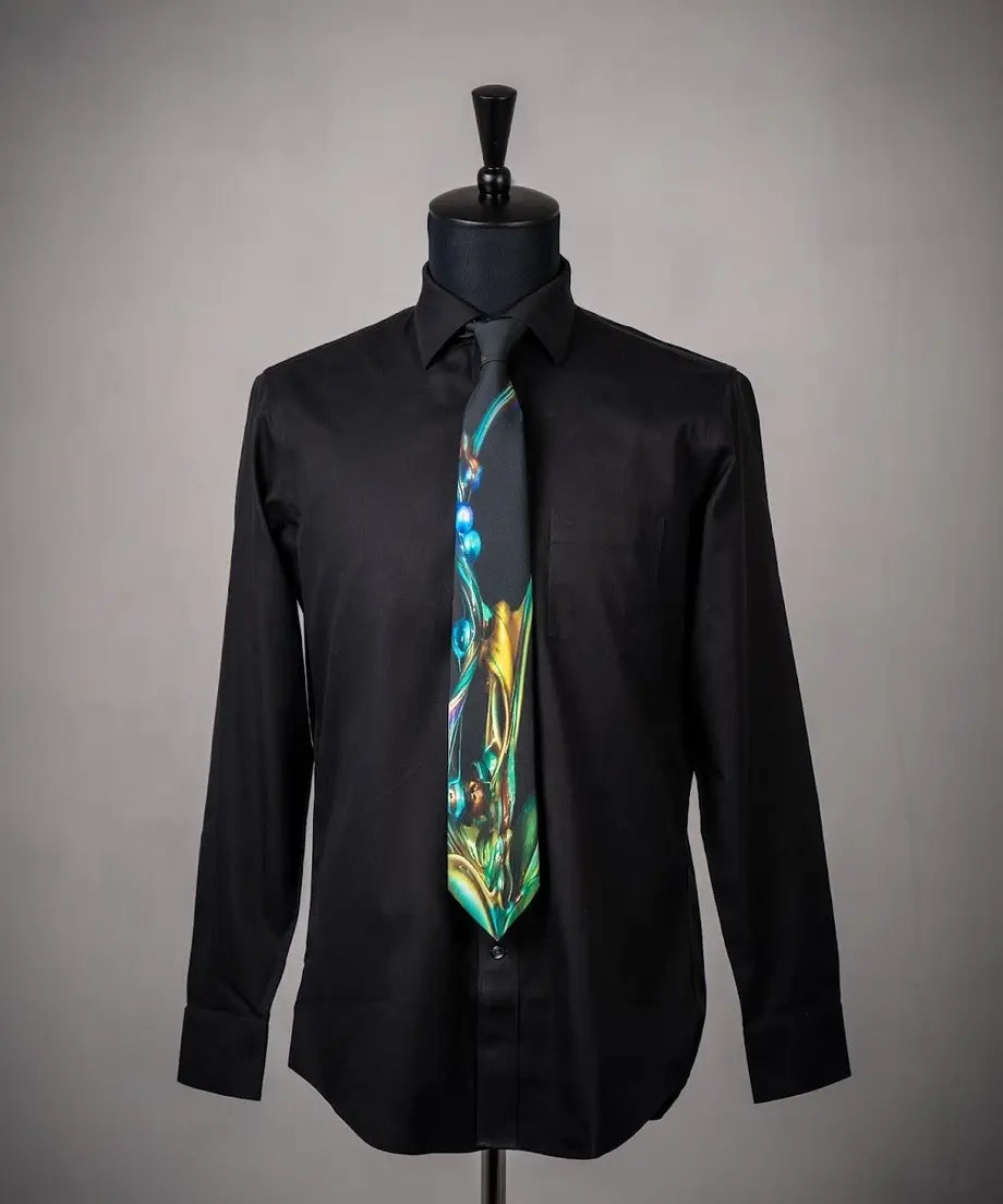 Sound of Ikebana Silk Tie (SPR-4)