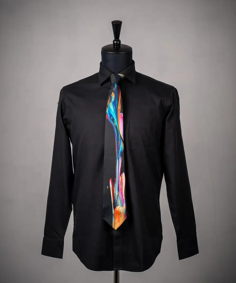 Sound of Ikebana Silk Tie (SPR-3)