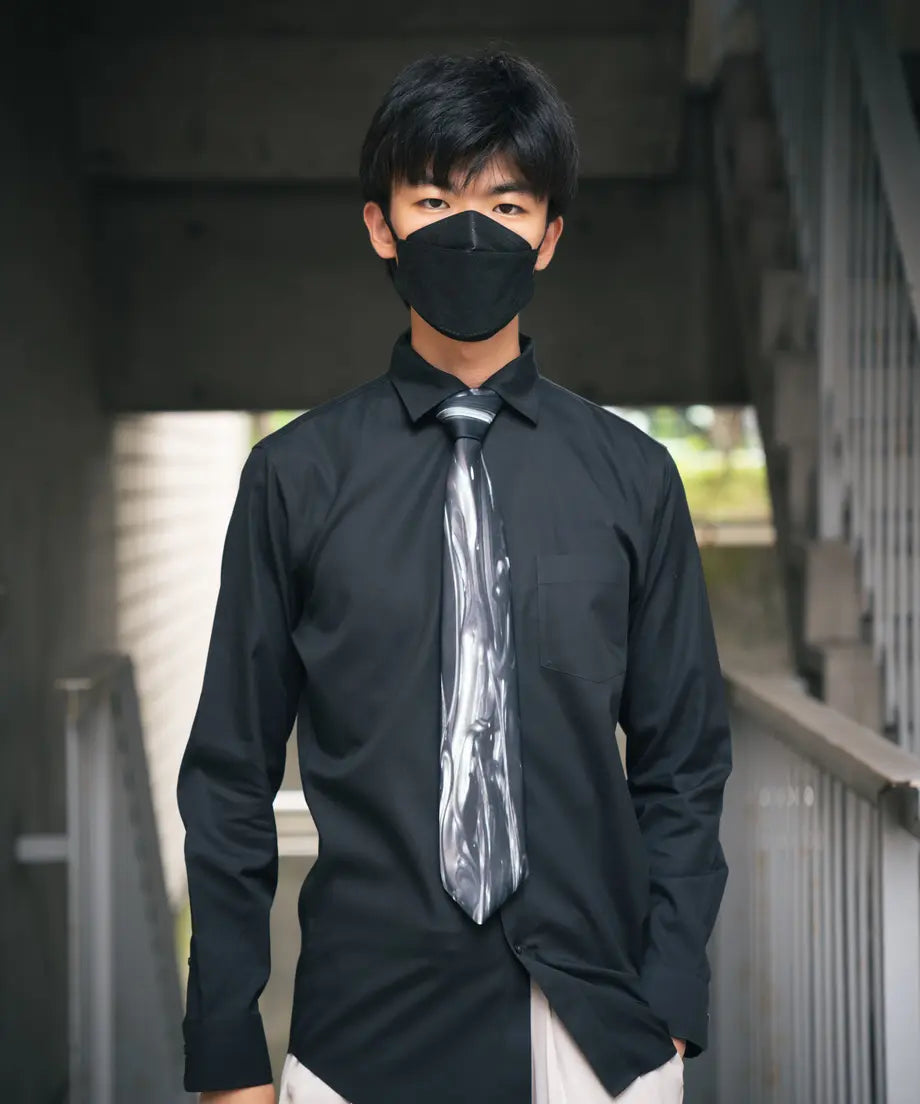 Sound of Ikebana Silk Tie (WTR-8)