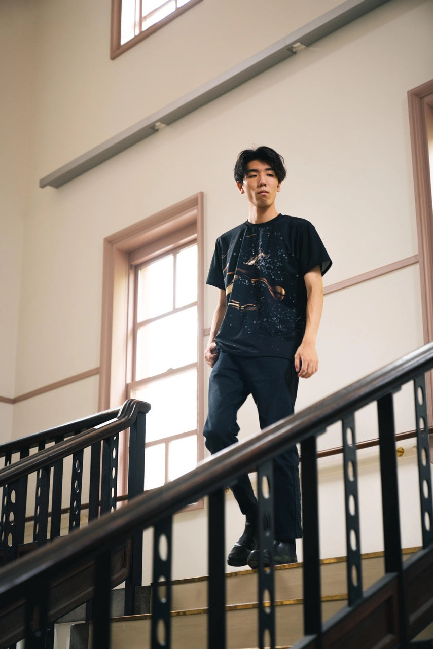 Sound of Ikebana Art Shirt B-35 (WTR-10)