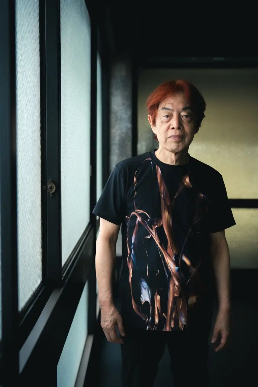 Sound of Ikebana Art Shirt B-18 (WTR-4)
