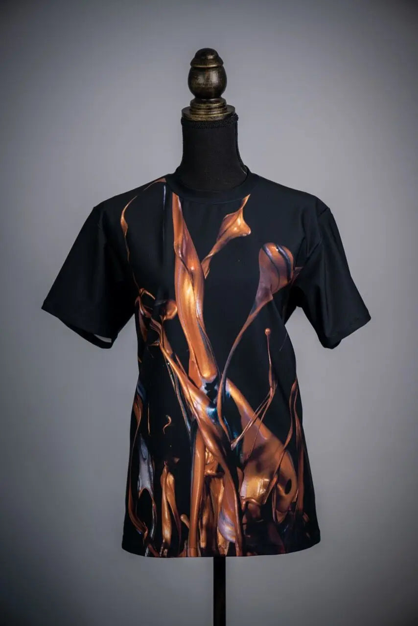 Sound of Ikebana Art Shirt B-18 (WTR-4)
