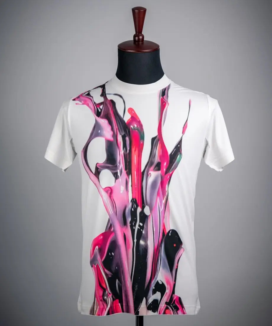 Sound of Ikebana Art Shirt W-21 (SPR-13)