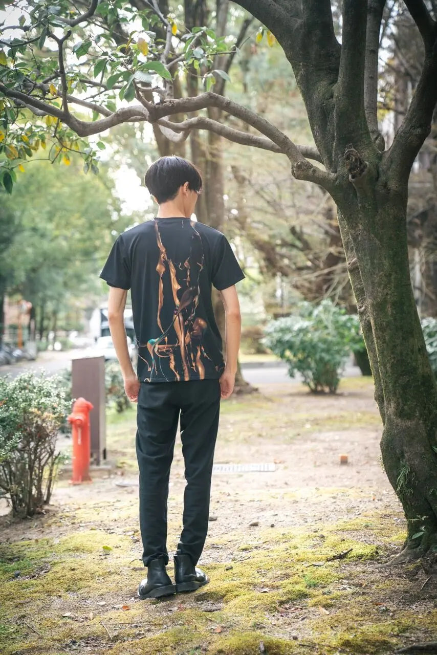 Sound of Ikebana Art Shirt B-13 (AUT-4)