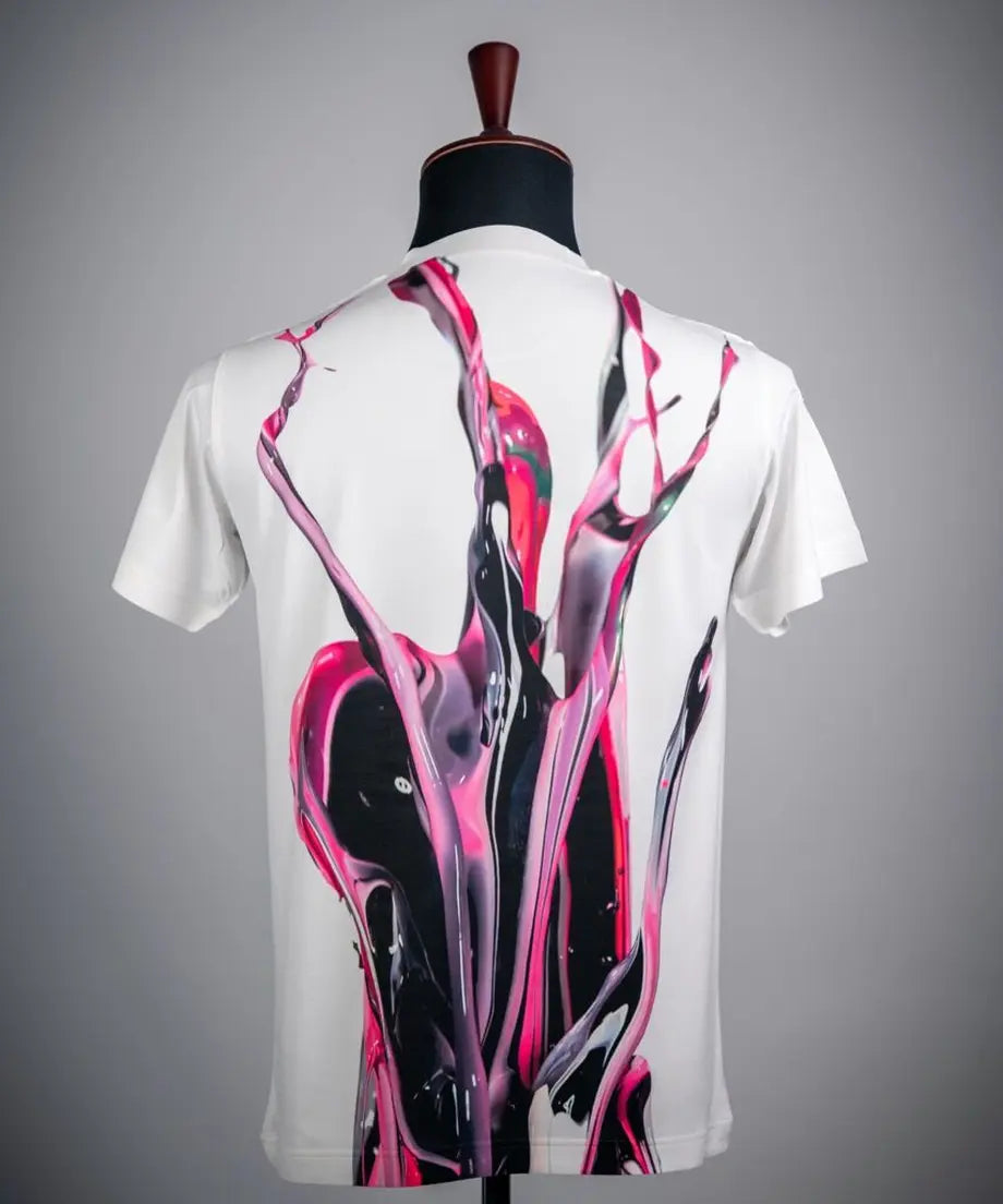 Sound of Ikebana Art Shirt W-21 (SPR-13)