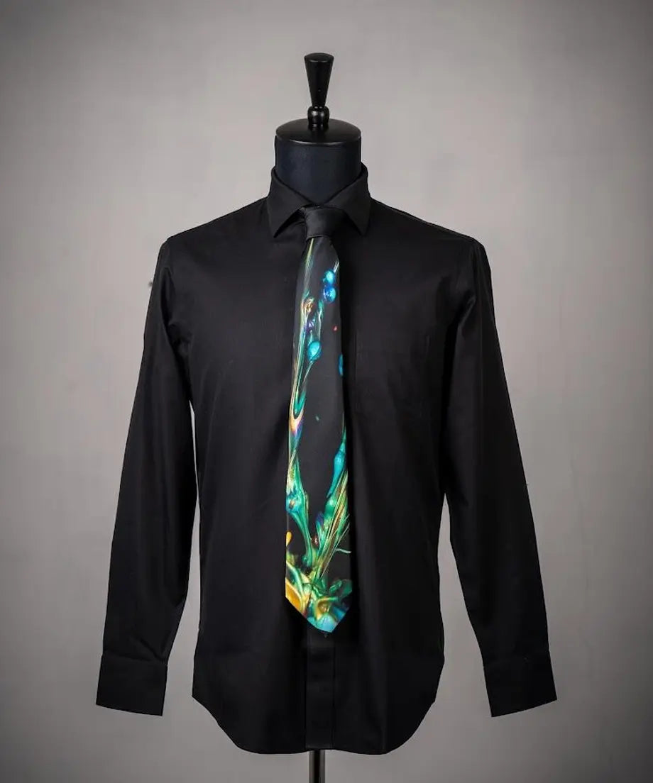 Sound of Ikebana Silk Tie (SPR-13)