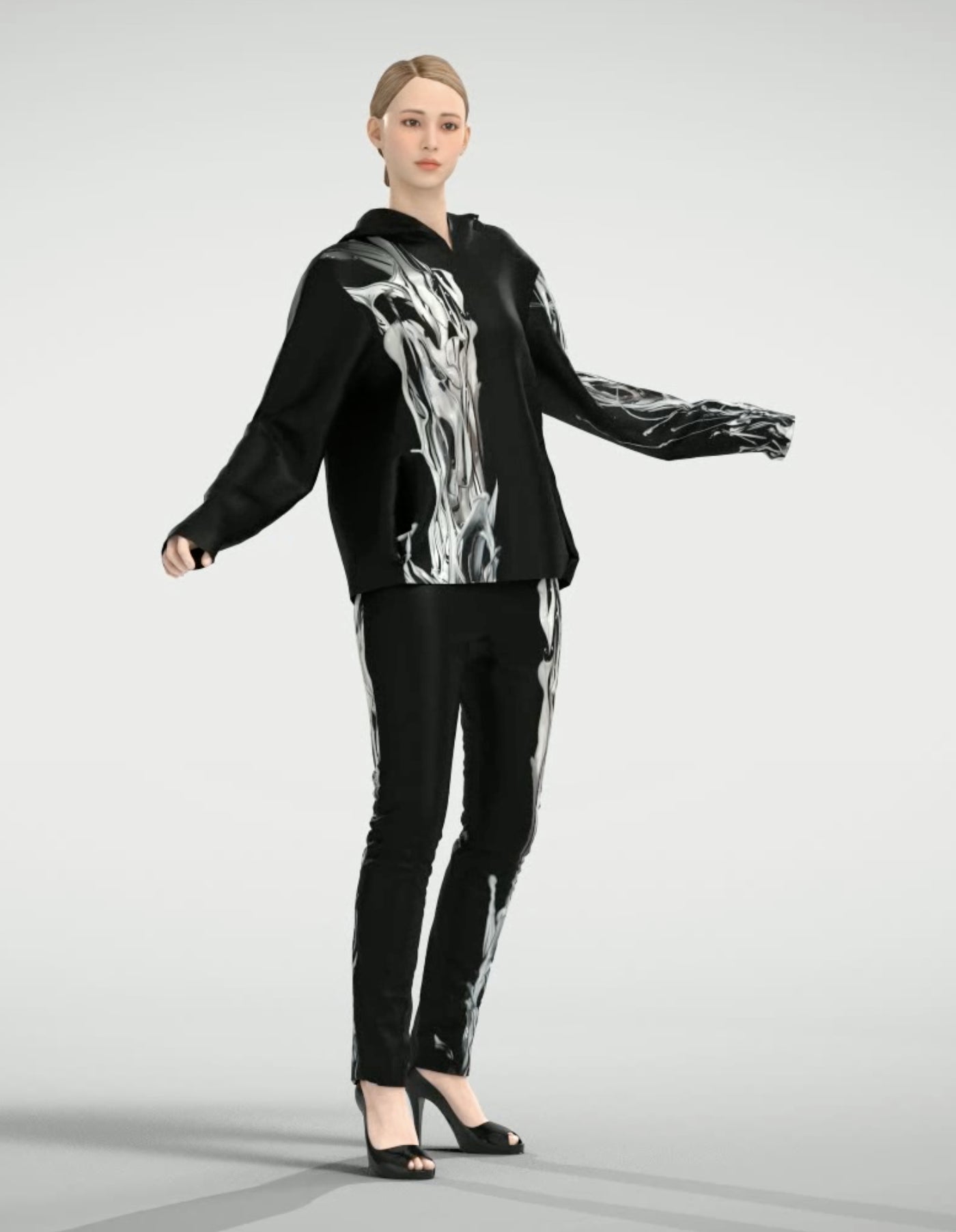 Tears Slim Pants【Limited Edition】【Unisex】