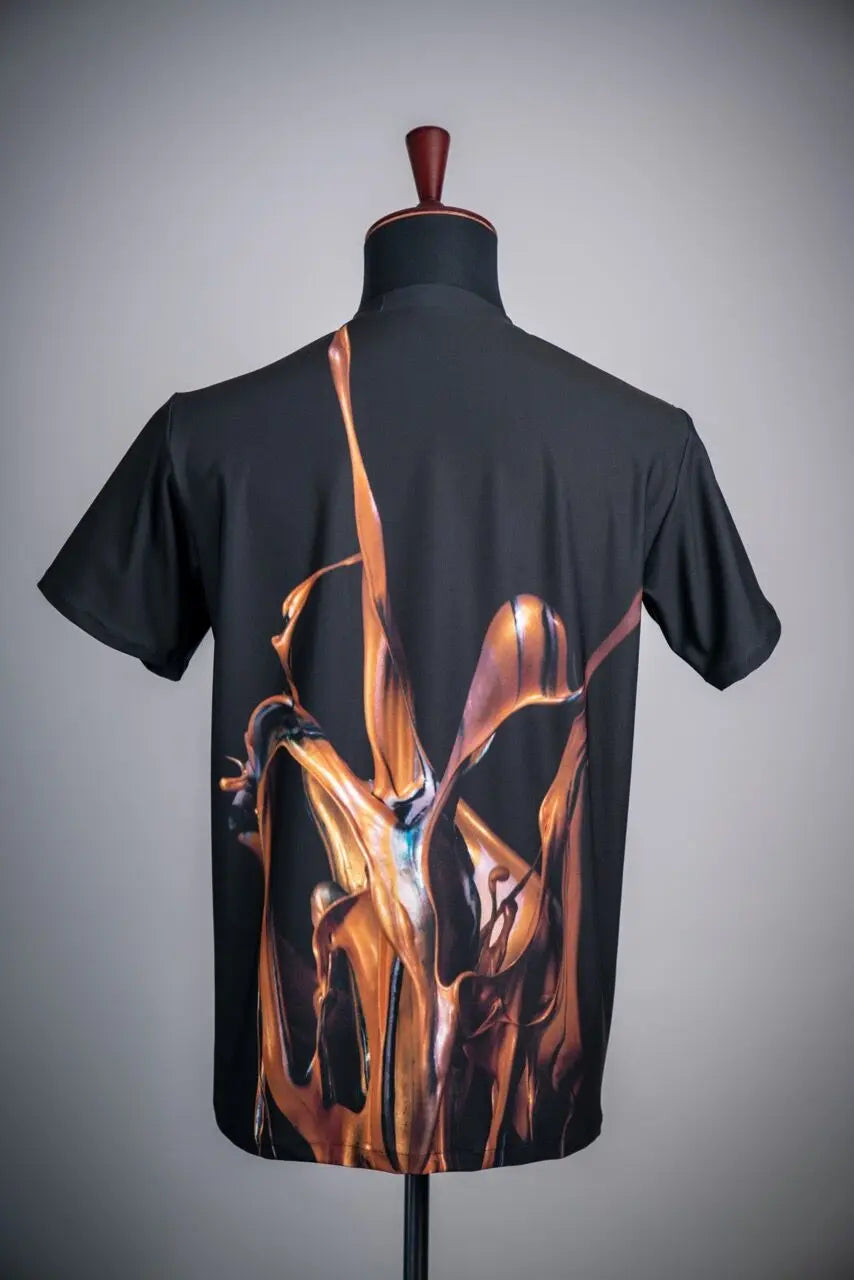 Sound of Ikebana Art Shirt B-18 (WTR-4)