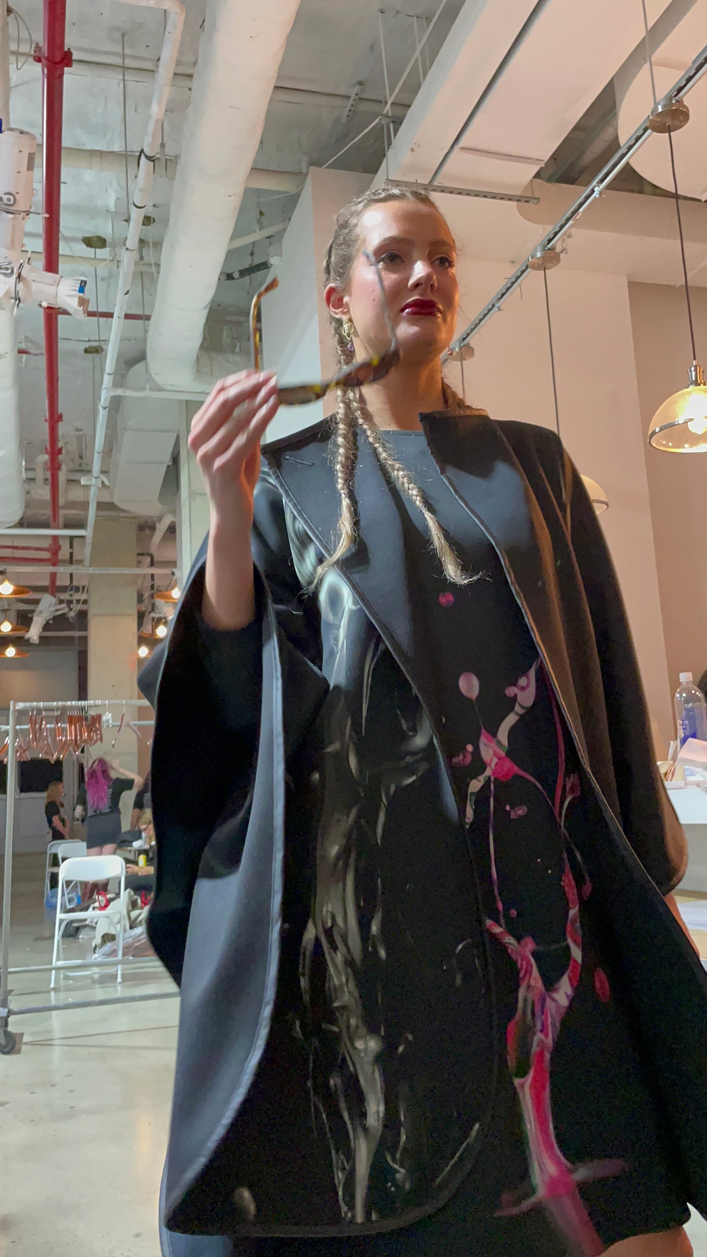 Mantle Coat & Dress Set