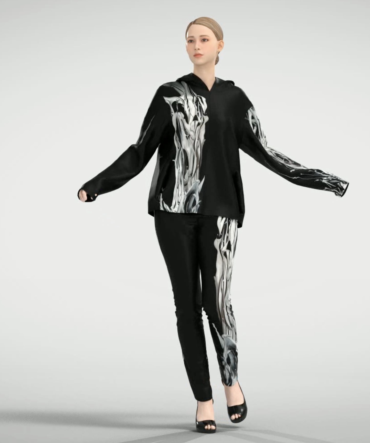 Tears Slim Pants【Limited Edition】【Unisex】