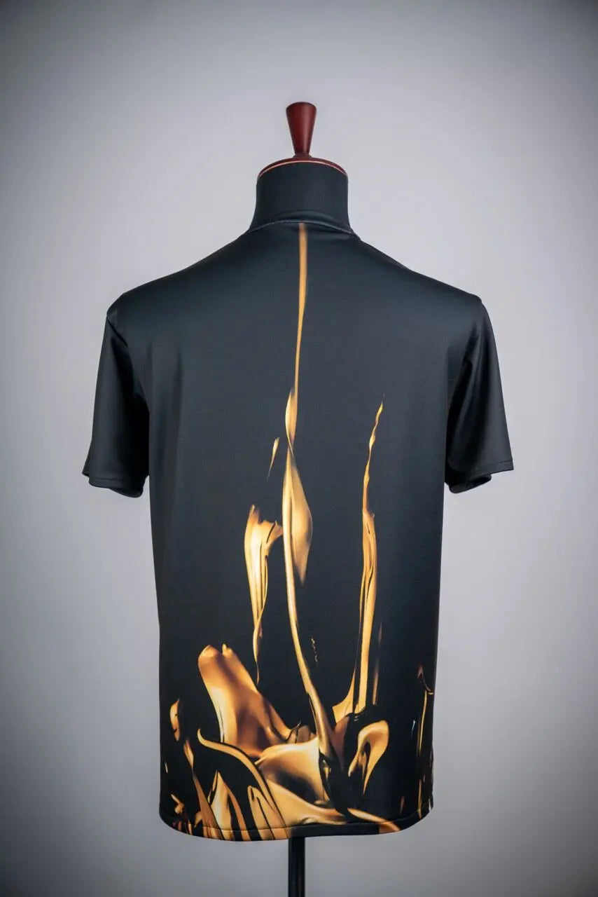 Sound of Ikebana Art Shirt B-33 (WTR-8)