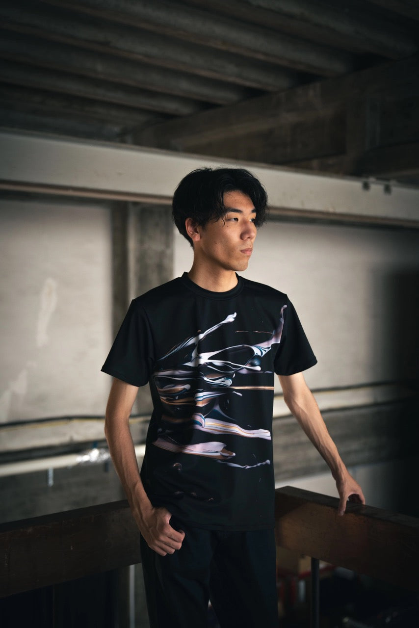 Sound of Ikebana Art Shirt B-19 (WTR-5)