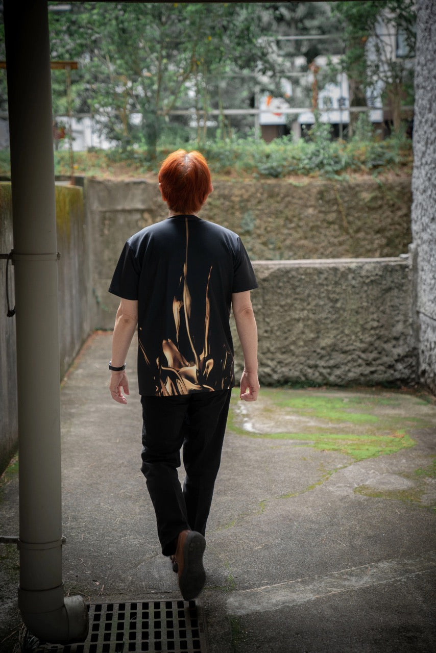 Sound of Ikebana Art Shirt B-33 (WTR-8)