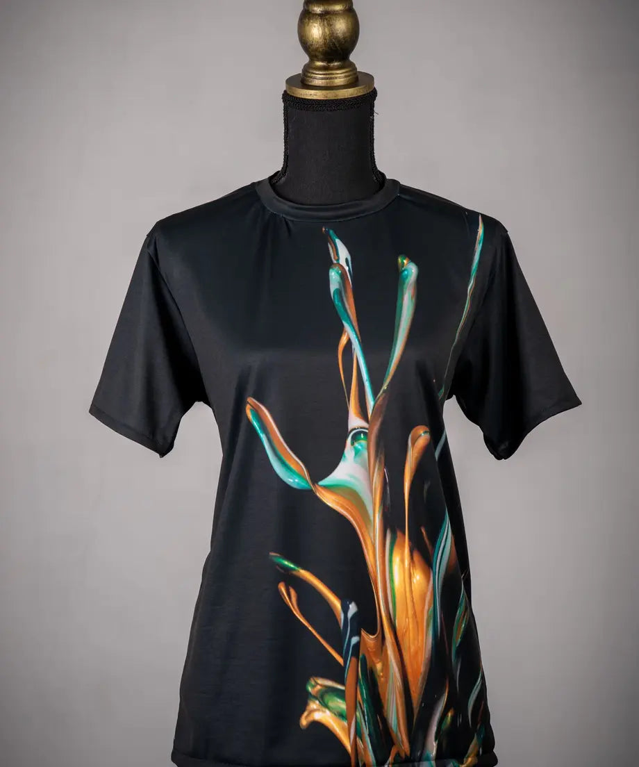Sound of Ikebana Art Shirt B-3 (AUT-1)
