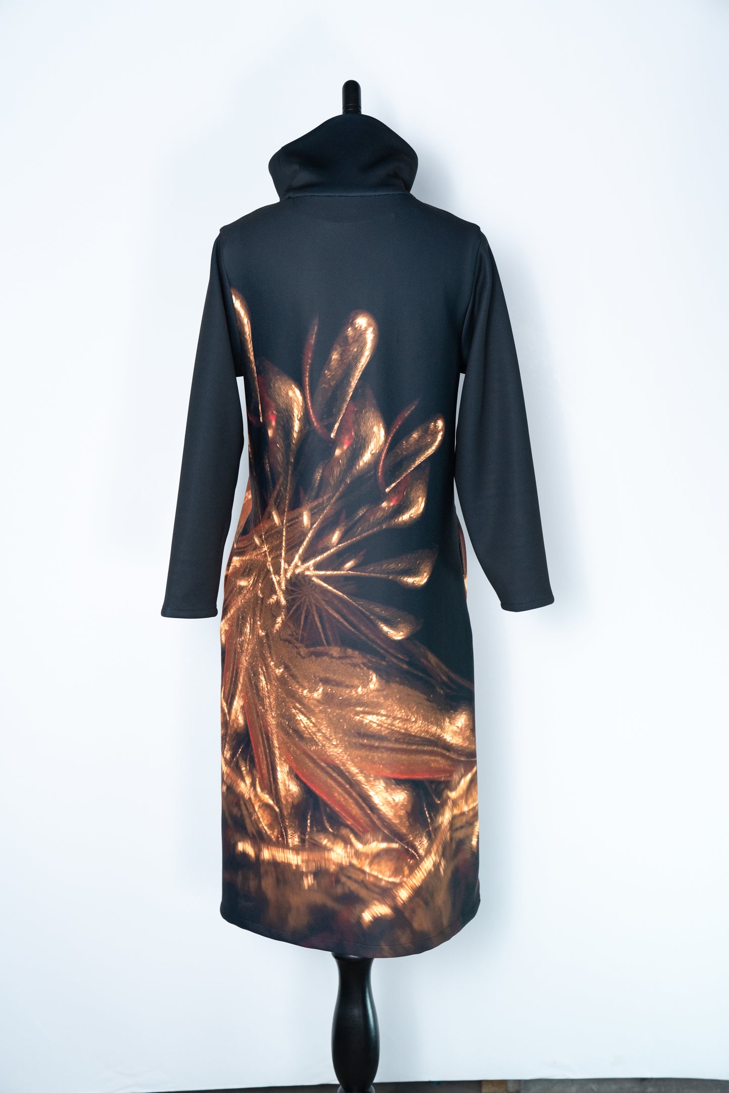LED Turtleneck Dress