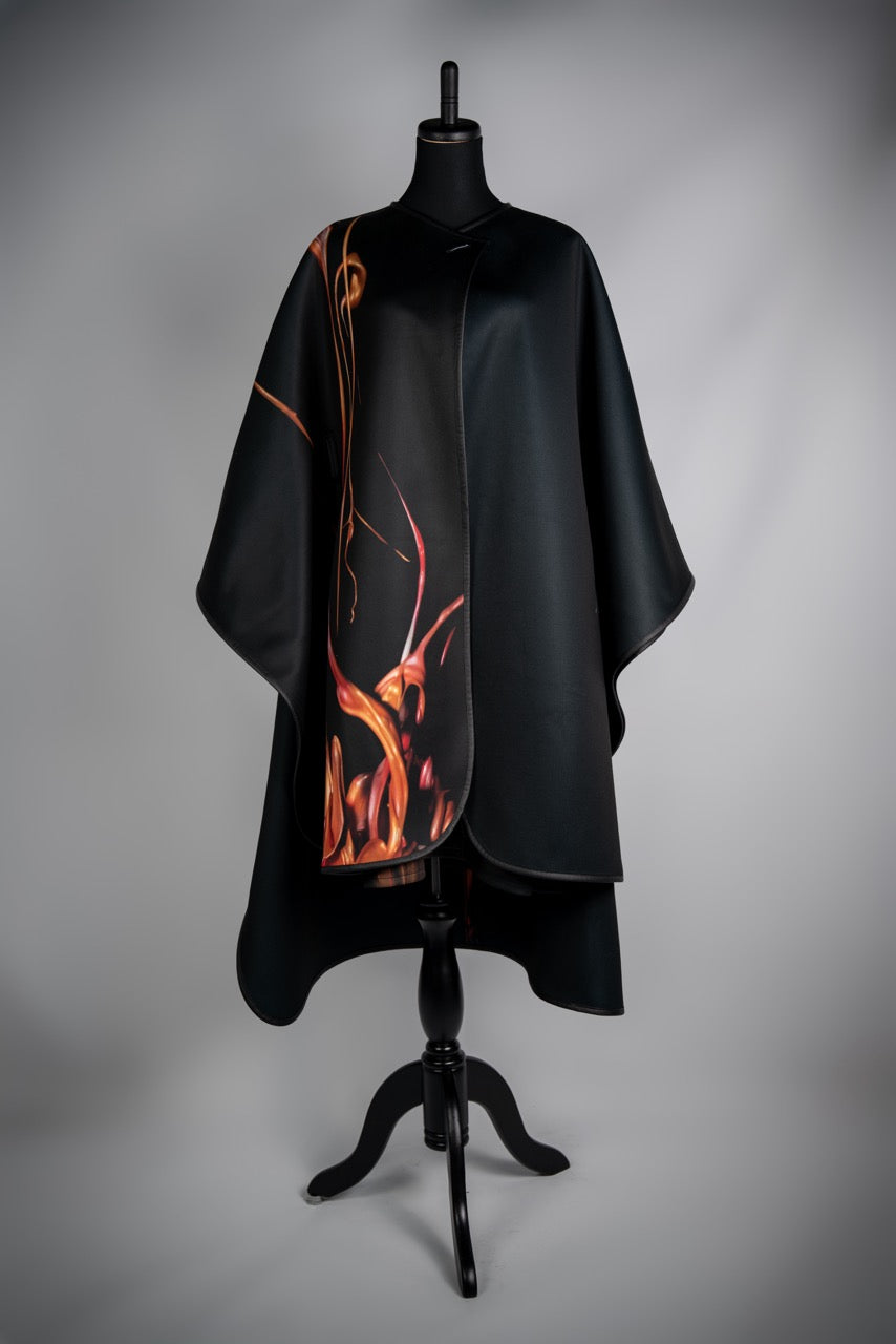 "Treble Clef" Mantle Coat