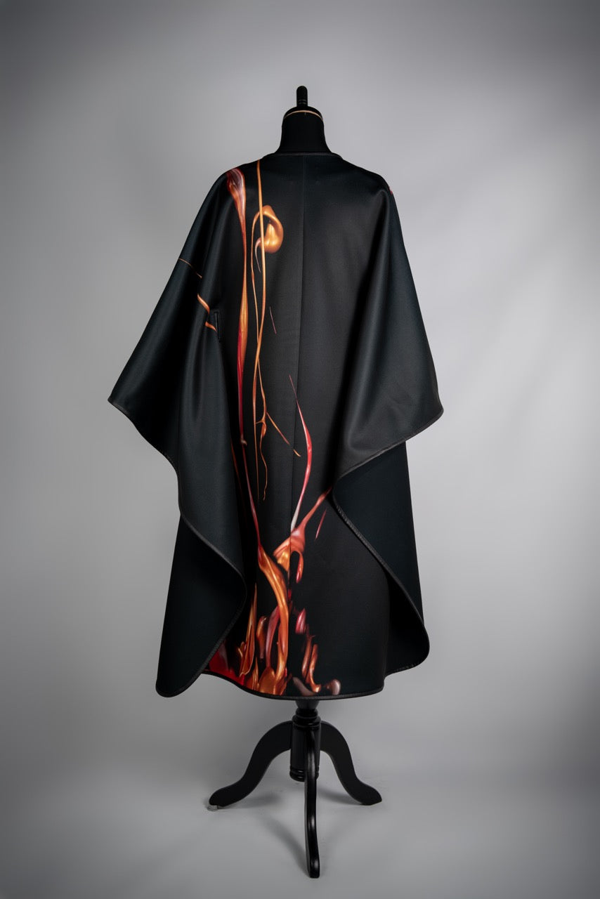 "Treble Clef" Mantle Coat