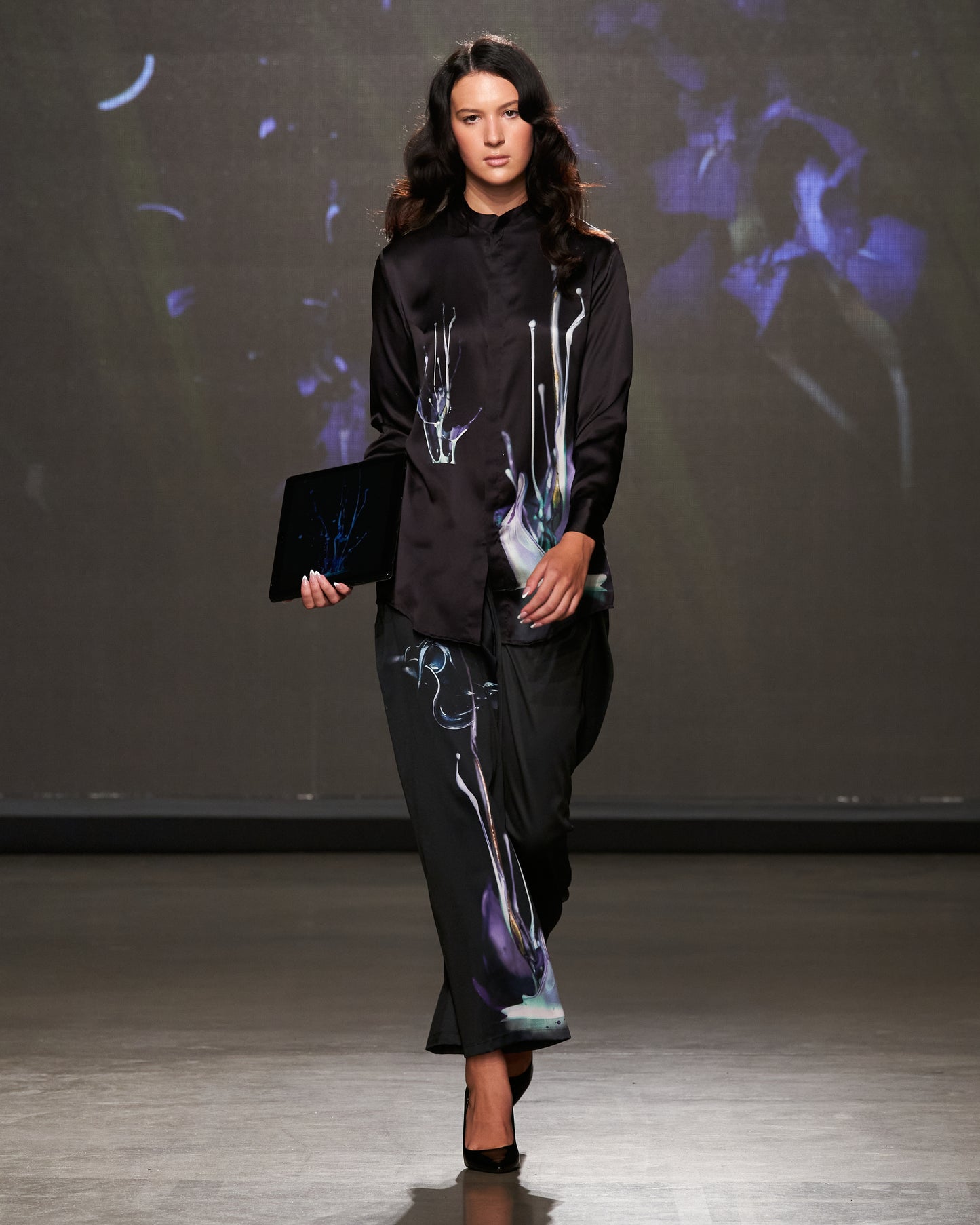 No.19 Sound of Ikebana: Summer Wide Pants【limited edition collection】