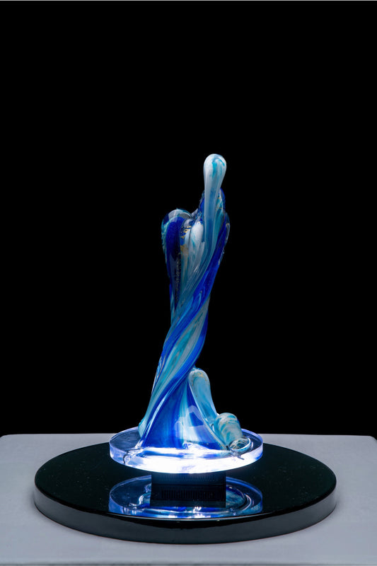 Ikebana Light Blue 008