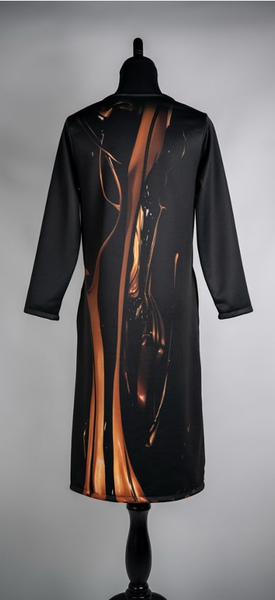 Mantle Coat and Dress Set