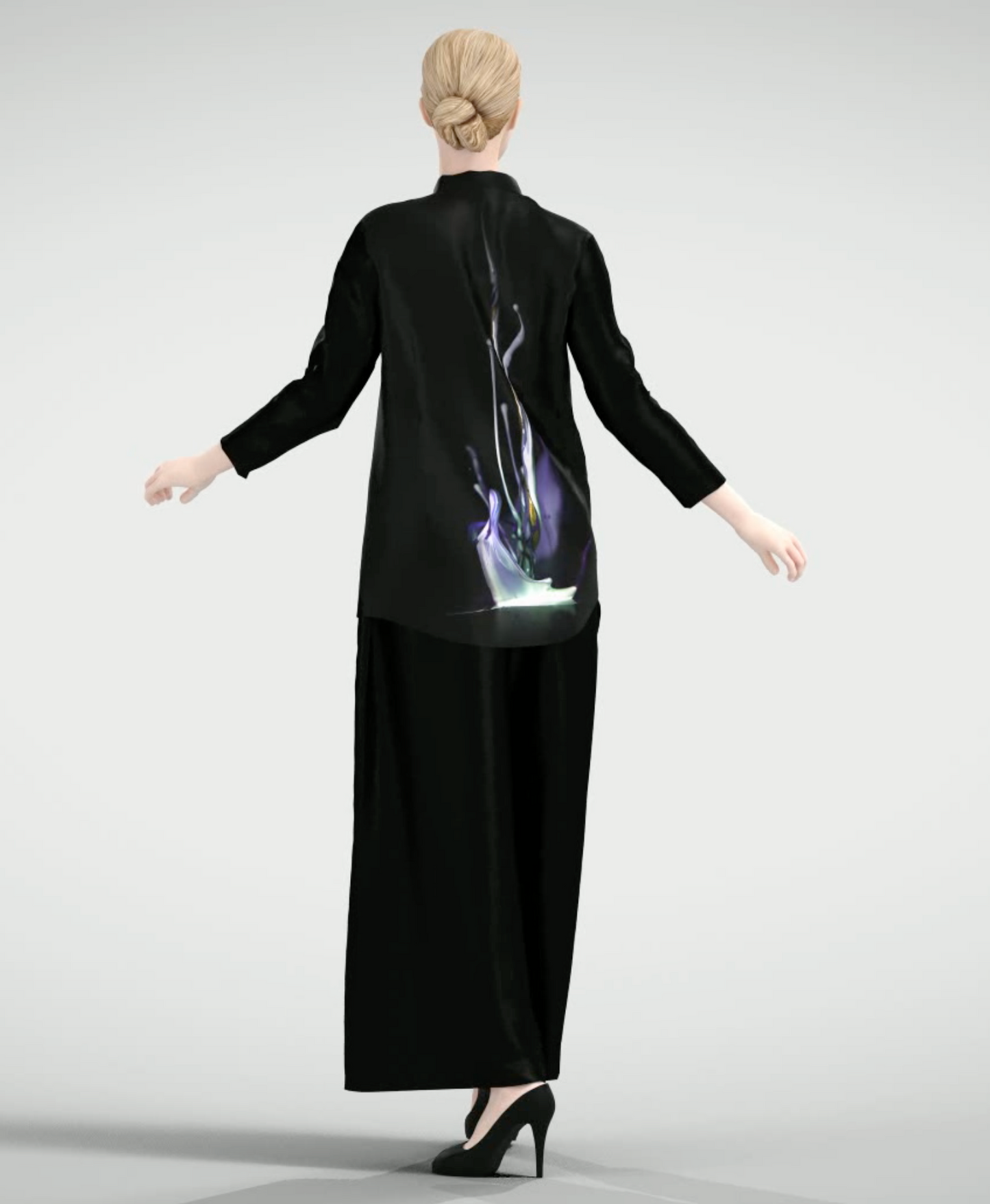 No.19 Sound of Ikebana: Summer Wide Pants【limited edition collection】