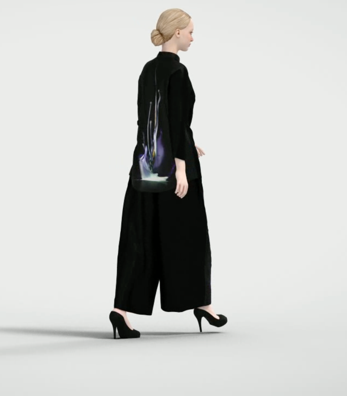 No.19 Sound of Ikebana: Summer Wide Pants【limited edition collection】