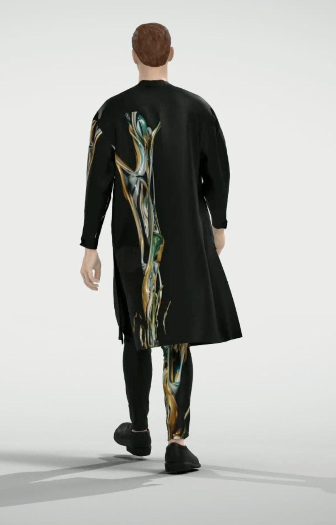 Fresh Greenery Slim Pants【limited edition collection】【Unisex】 (コピー) (コピー)