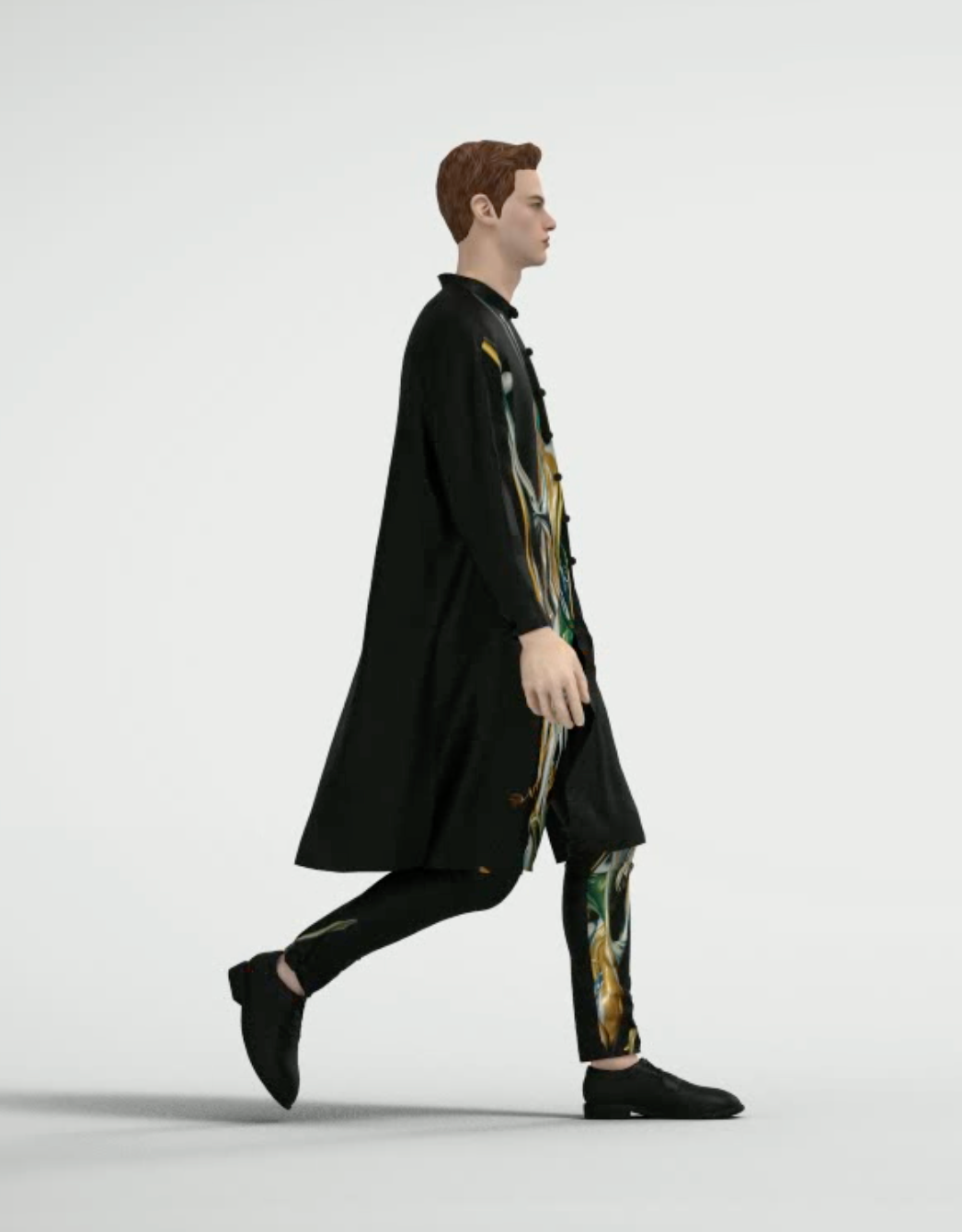 Fresh Greenery Slim Pants【limited edition collection】【Unisex】 (コピー) (コピー)