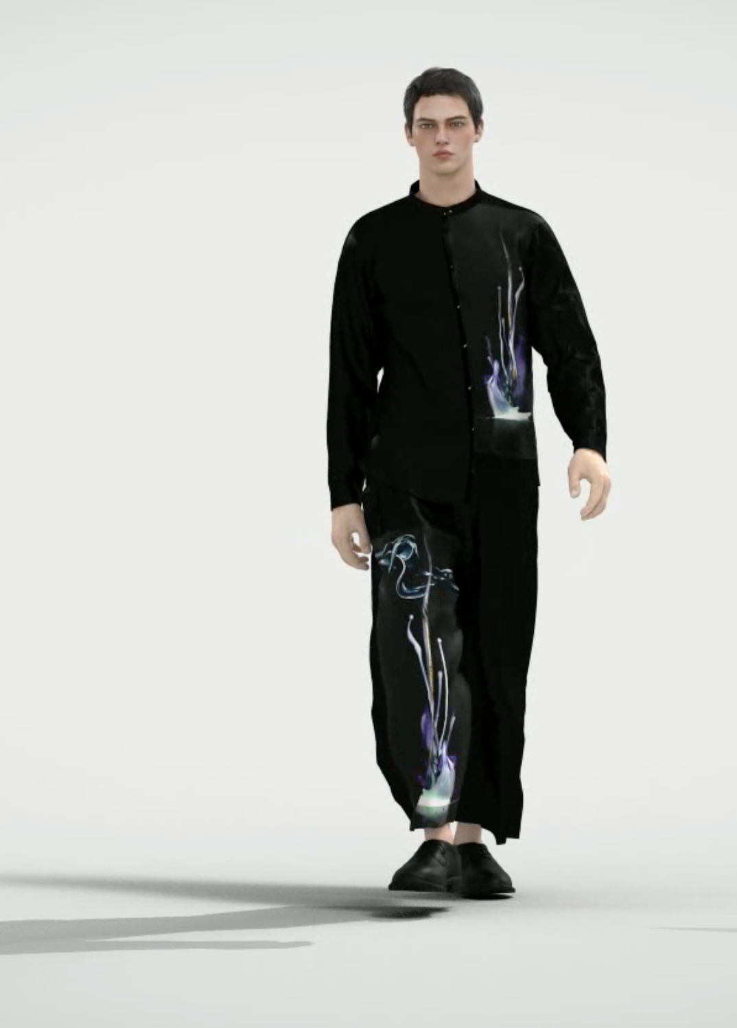 No.19 Sound of Ikebana: Summer Wide Pants【limited edition collection】