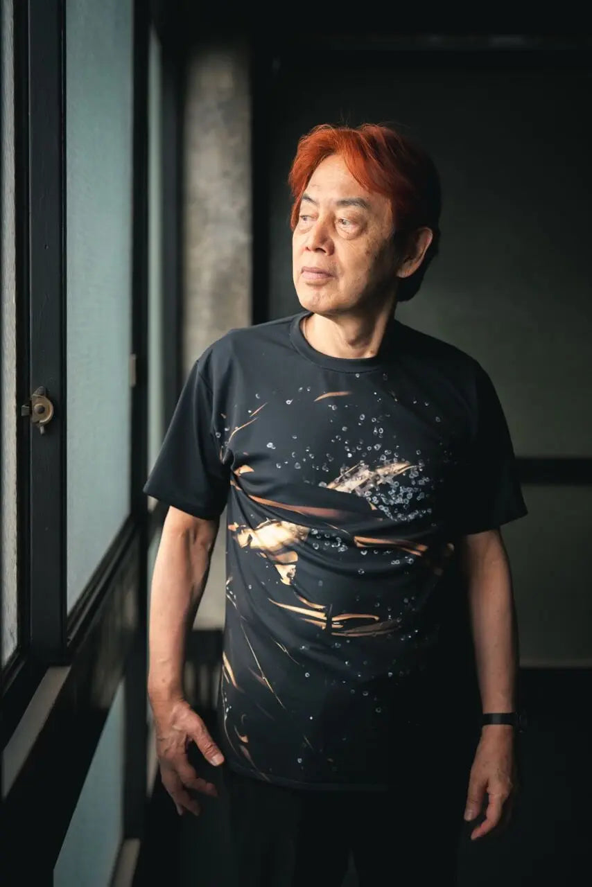 Sound of Ikebana Art Shirt B-35 (WTR-10)