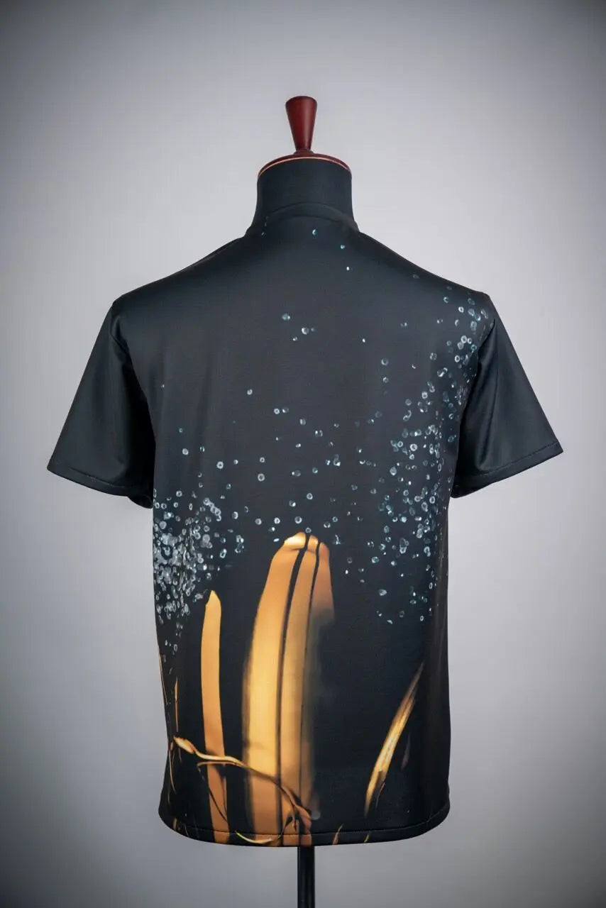 Sound of Ikebana Art Shirt B-35 (WTR-10)