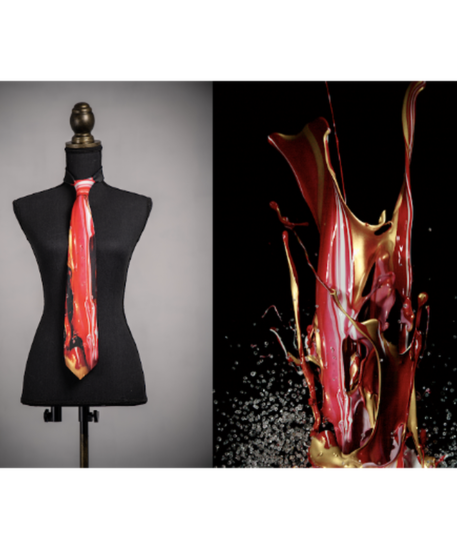 Sound of Ikebana Silk Tie (SPR-5)