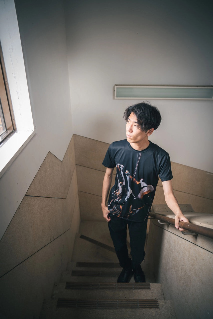 Sound of Ikebana Art Shirt B-20 (AUT-5)