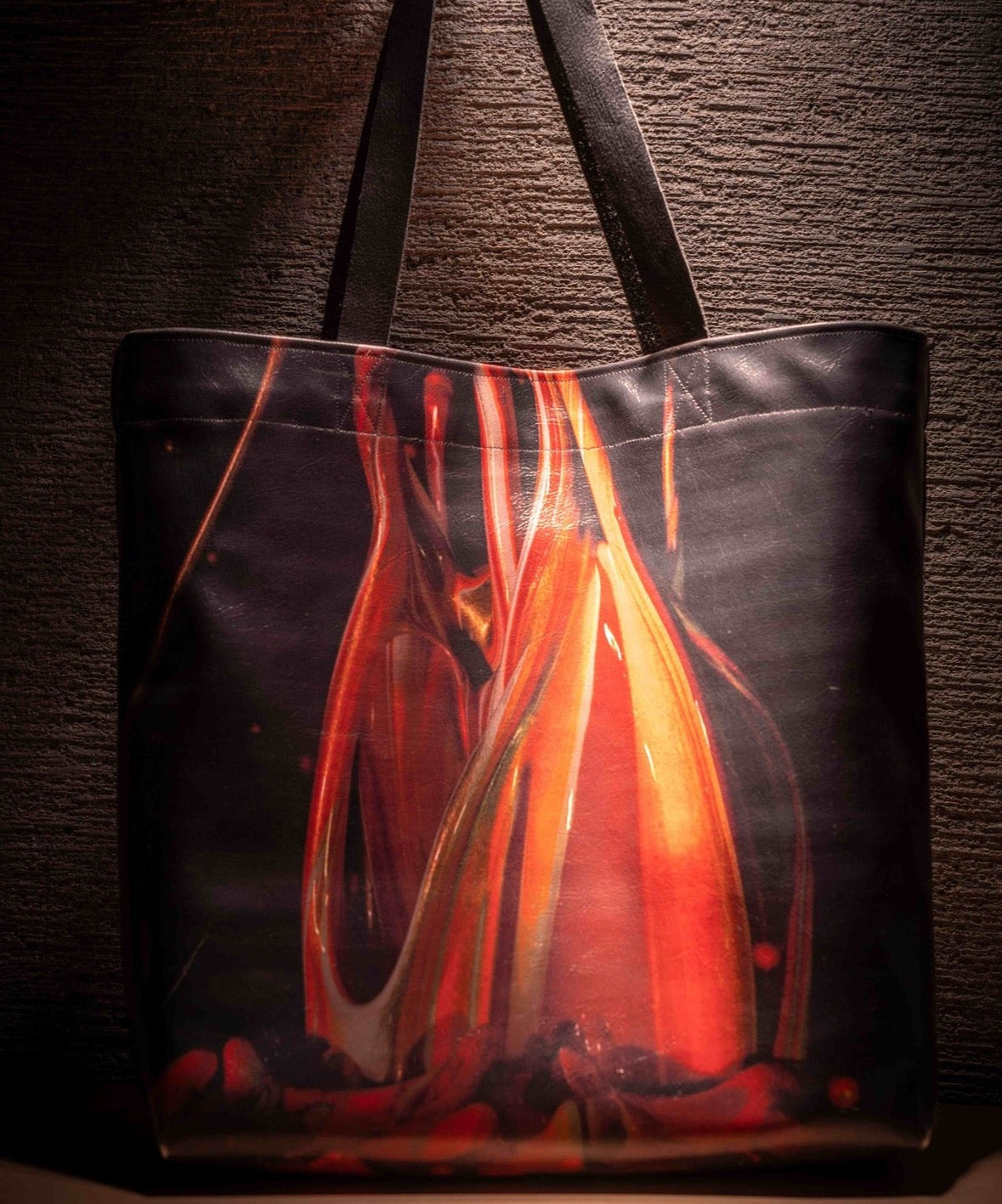 Sound of ikebana Synthetic Leather Bag