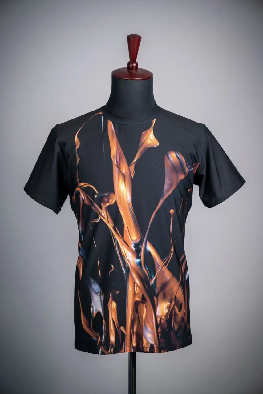 Sound of Ikebana Art Shirt B-18 (WTR-4)