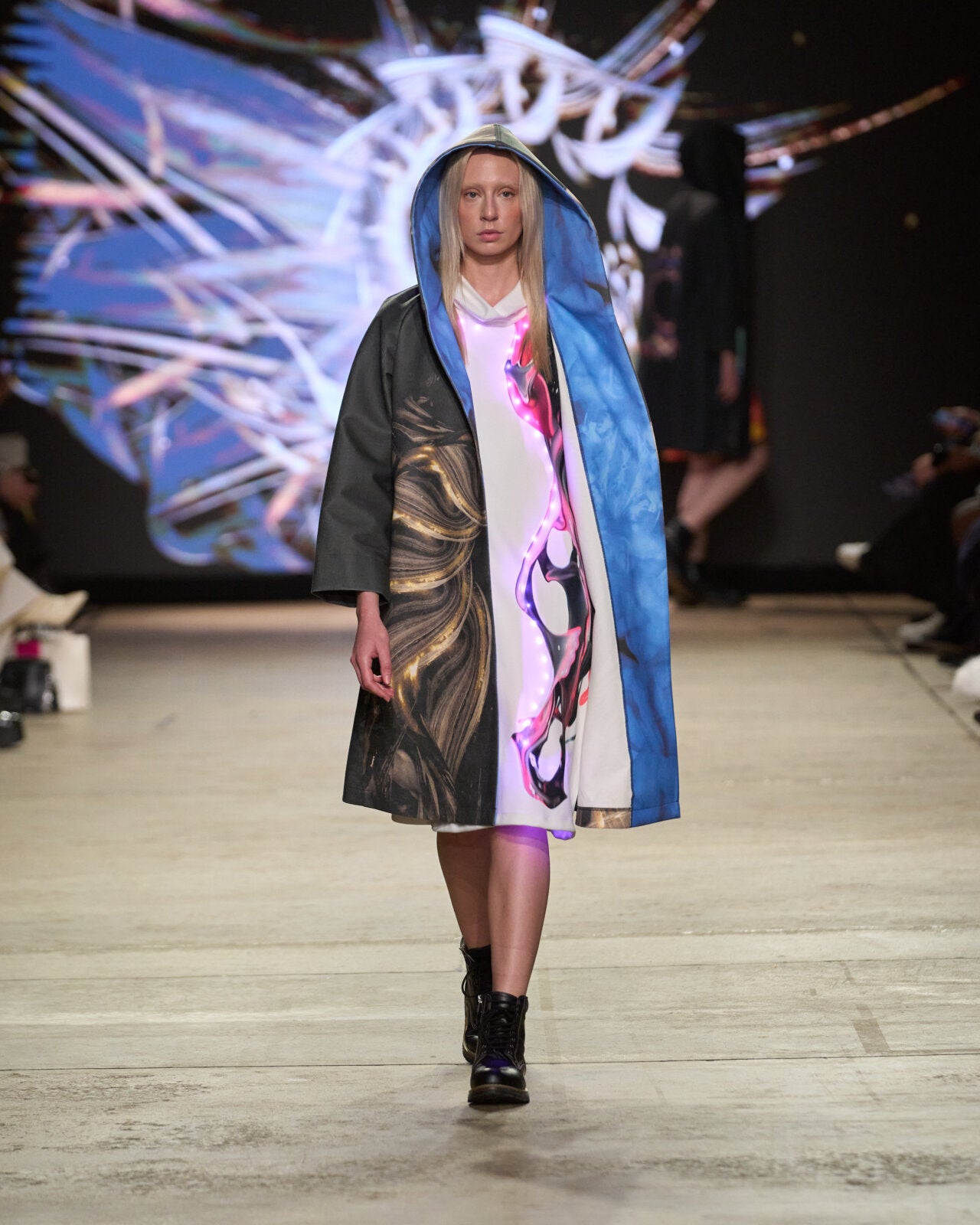 Spring Hooded Coat
