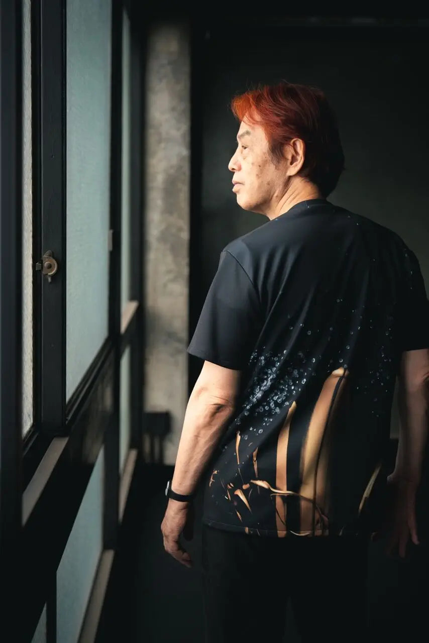 Sound of Ikebana Art Shirt B-35 (WTR-10)