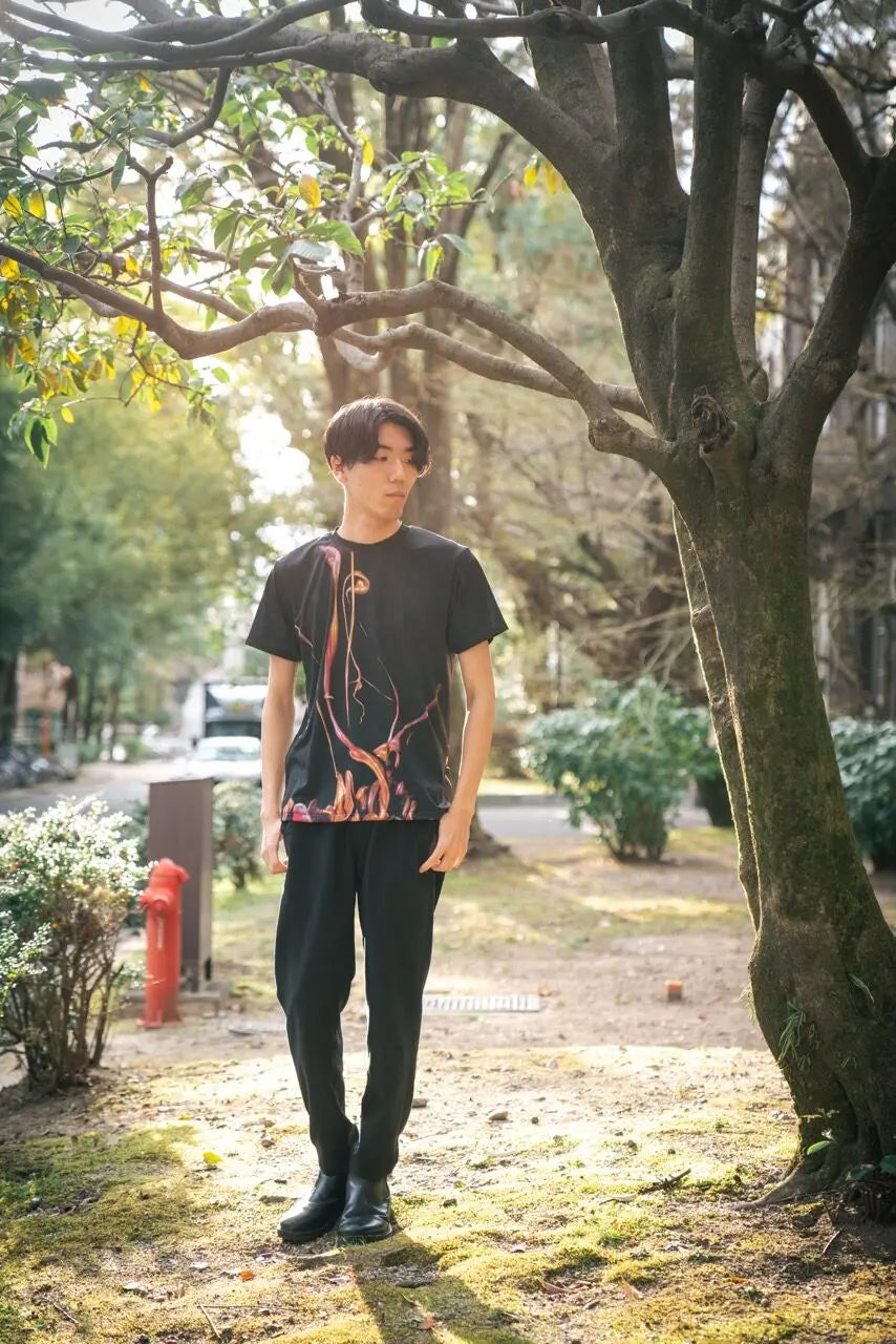 Sound of Ikebana Art Shirt B-13 (AUT-4)