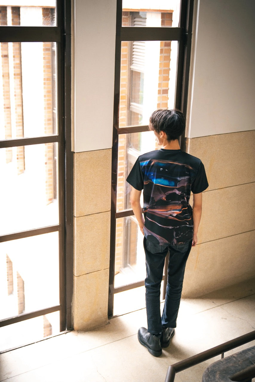 Sound of Ikebana Art Shirt B-21 (AUT-6)