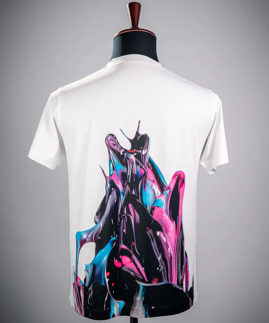 Sound of Ikebana Art Shirt W-12 (SPR-11)