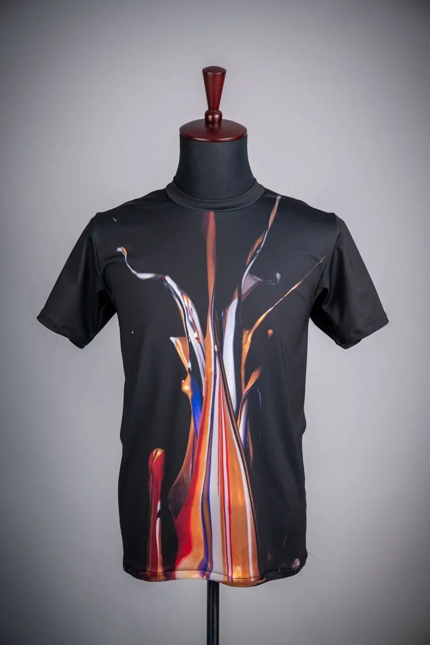 Sound of Ikebana Art Shirt B-28 (AUT-7)