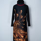 LED Turtleneck Dress
