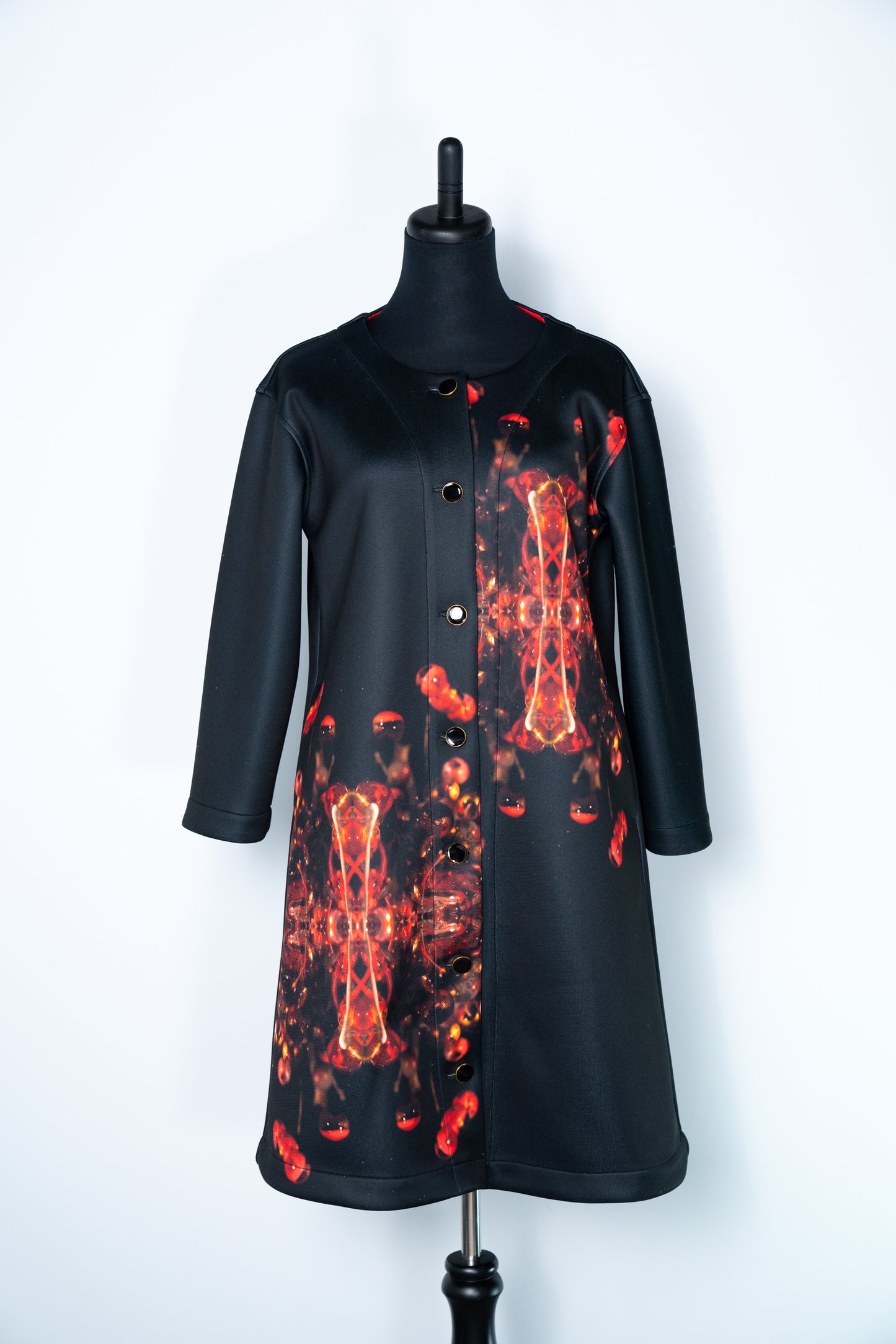 Cape "Organic Geometry RED"