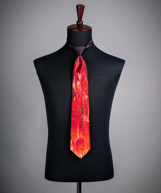 Sound of Ikebana Silk Tie (SPR-14)