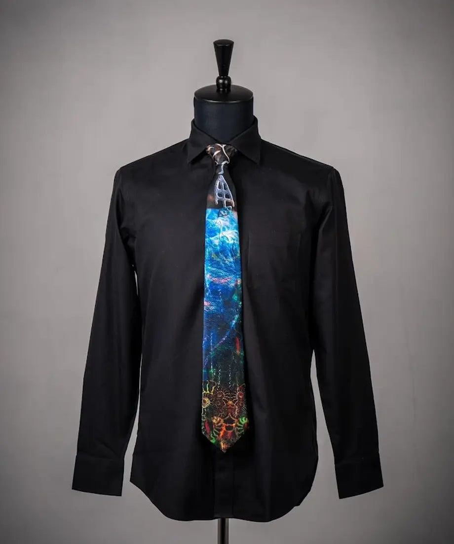 Sound of Ikebana Silk Tie (SMR-14)