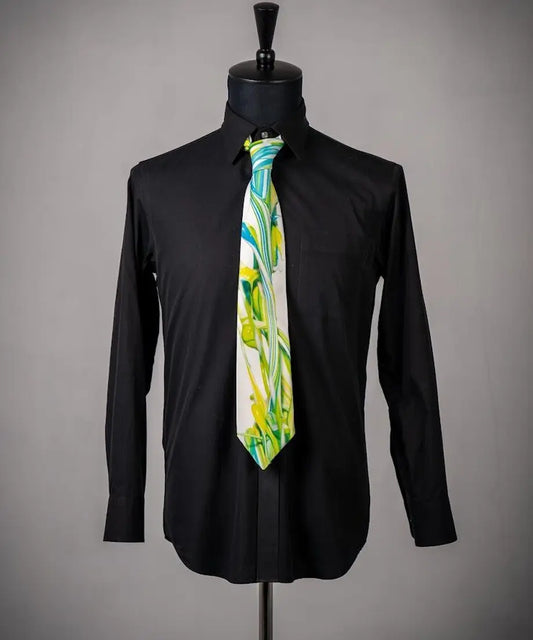 Sound of Ikebana Silk Tie (SPR-10)